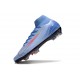 Botas Nike Mercurial Superfly 10 Elite FG Bleu Rouge
