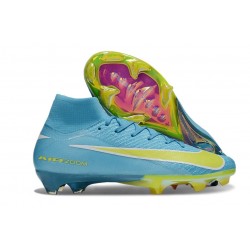Botas Nike Mercurial Superfly 10 Elite FG Bleu Jaune