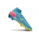 Botas Nike Mercurial Superfly 10 Elite FG Bleu Jaune