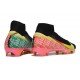 Botas Nike Mercurial Superfly 10 Elite FG Noir Jaune Rouge