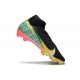 Botas Nike Mercurial Superfly 10 Elite FG Noir Jaune Rouge