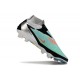 Crampons Neuf Nike Phantom 6 Elite DF FG Turquoise Chrome Noir
