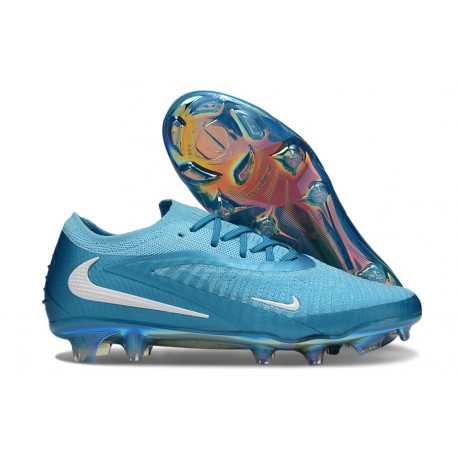 Chaussure Nike Phantom 6 Elite Low FG Bleu