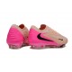 Chaussure Nike Phantom 6 Elite Low FG Rose Noir