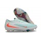 Chaussure Nike Phantom 6 Elite Low FG Vert Blanc Orange
