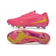 Chaussure Nike Phantom 6 Elite Low FG Rose Jaune