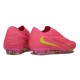 Chaussure Nike Phantom 6 Elite Low FG Rose Jaune