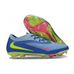 Chaussure Nike Phantom 6 Elite Low FG Bleu Jaune
