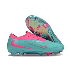 Chaussure Nike Phantom 6 Elite Low FG Bleu Rose