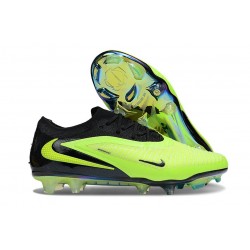 Chaussure Nike Phantom 6 Elite Low FG Vert Noir