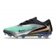 Chaussure Nike Phantom 6 Elite Low FG Argenté Noir Turquoise