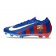 Nouvel Nike Mercurial Vapor XVI Elite FG Barcelona Bleu Blanc Rouge