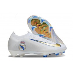 Nike Air Zoom Mercurial Vapor 16 Elite FG Real Madrid Blanc