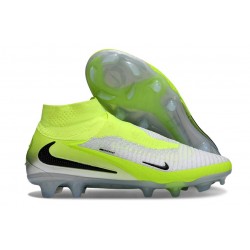 Crampons Neuf Nike Phantom 6 Elite DF FG Gris Volt Noir