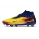Crampons Neuf Nike Phantom 6 Elite DF FG Jaune Bleu Or