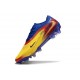 Chaussure Nike Phantom 6 Elite Low FG Jaune Bleu Rouge Or