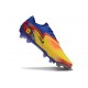 Chaussure Nike Phantom 6 Elite Low FG Jaune Bleu Rouge Or