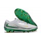 Chaussure Nike Phantom 6 Elite Low FG Blanc Argent Vert