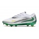 Chaussure Nike Phantom 6 Elite Low FG Blanc Argent Vert