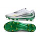 Chaussure Nike Phantom 6 Elite Low FG Blanc Argent Vert