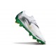 Chaussure Nike Phantom 6 Elite Low FG Blanc Argent Vert
