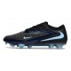 Chaussure Nike Phantom 6 Elite Low FG Noir Bleu