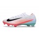 Nike Air Zoom Mercurial Vapor 16 Elite FG Blanc Noir Bleu Rouge