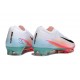 Nike Air Zoom Mercurial Vapor 16 Elite FG Blanc Noir Bleu Rouge