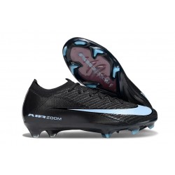 Nike Air Zoom Mercurial Vapor 16 Elite FG Noir Bleu Givré