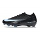 Nike Air Zoom Mercurial Vapor 16 Elite FG Noir Bleu Givré