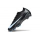 Nike Air Zoom Mercurial Vapor 16 Elite FG Noir Bleu Givré