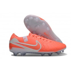 Chaussure Nike Tiempo Legend X Elite FG Lave Chaude Blanc