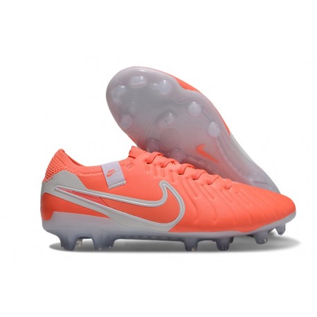 Chaussure Nike Tiempo Legend X Elite FG Lave Chaude Blanc