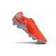 Chaussure Nike Tiempo Legend X Elite FG Lave Chaude Blanc