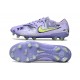 Chaussure Nike Tiempo Legend X Elite FG Violet Agate Volt Très Pâle