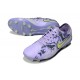 Chaussure Nike Tiempo Legend X Elite FG Violet Agate Volt Très Pâle