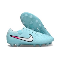 Chaussure Nike Tiempo Legend X Elite FG Copa Blanc
