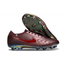 Chaussure Nike Tiempo Legend X Elite FG Marron