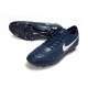 Chaussure Nike Tiempo Legend X Elite FG Marine Blanc