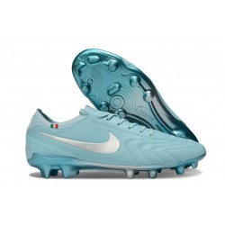 Chaussure Nike Tiempo Legend X Elite FG Copa Argent