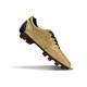 Chaussure Nike Tiempo Legend X Elite FG R10 Or Blanc