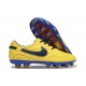 Chaussure Nike Tiempo Legend X Elite FG R10 Jaune Noir