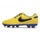 Chaussure Nike Tiempo Legend X Elite FG R10 Jaune Noir