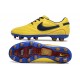 Chaussure Nike Tiempo Legend X Elite FG R10 Jaune Noir
