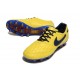 Chaussure Nike Tiempo Legend X Elite FG R10 Jaune Noir
