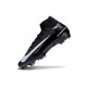 Nike Mercurial Superfly 10 Elite FG Noir Bleu Givré