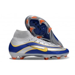 Nike Mercurial Superfly 10 Elite FG Argent Blu Jaune