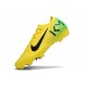 Nike Air Zoom Mercurial Vapor 16 Elite FG Kylian Mbappe Jaune Noir Vert