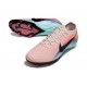 Nike Air Zoom Mercurial Vapor 16 Elite FG Rose Bleu Noir