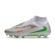 Crampons Neuf Nike Phantom 6 Elite DF FG Blanc Vert Orange